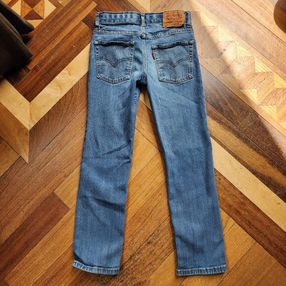 Levi's 511 Boys Straight Fit Jeans Size 10 Regular - Picture 9 of 14